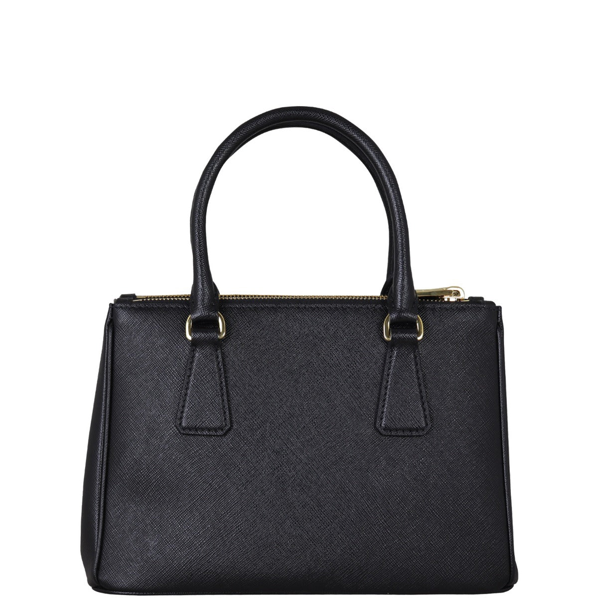 Prada Saffiano Lux Galleria Double Zip Tote Mini