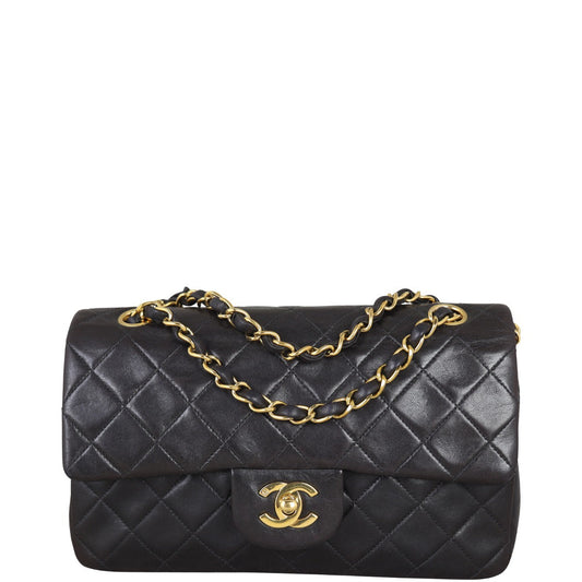 Chanel Classic Double Flap Small | Black Vintage 3 Series