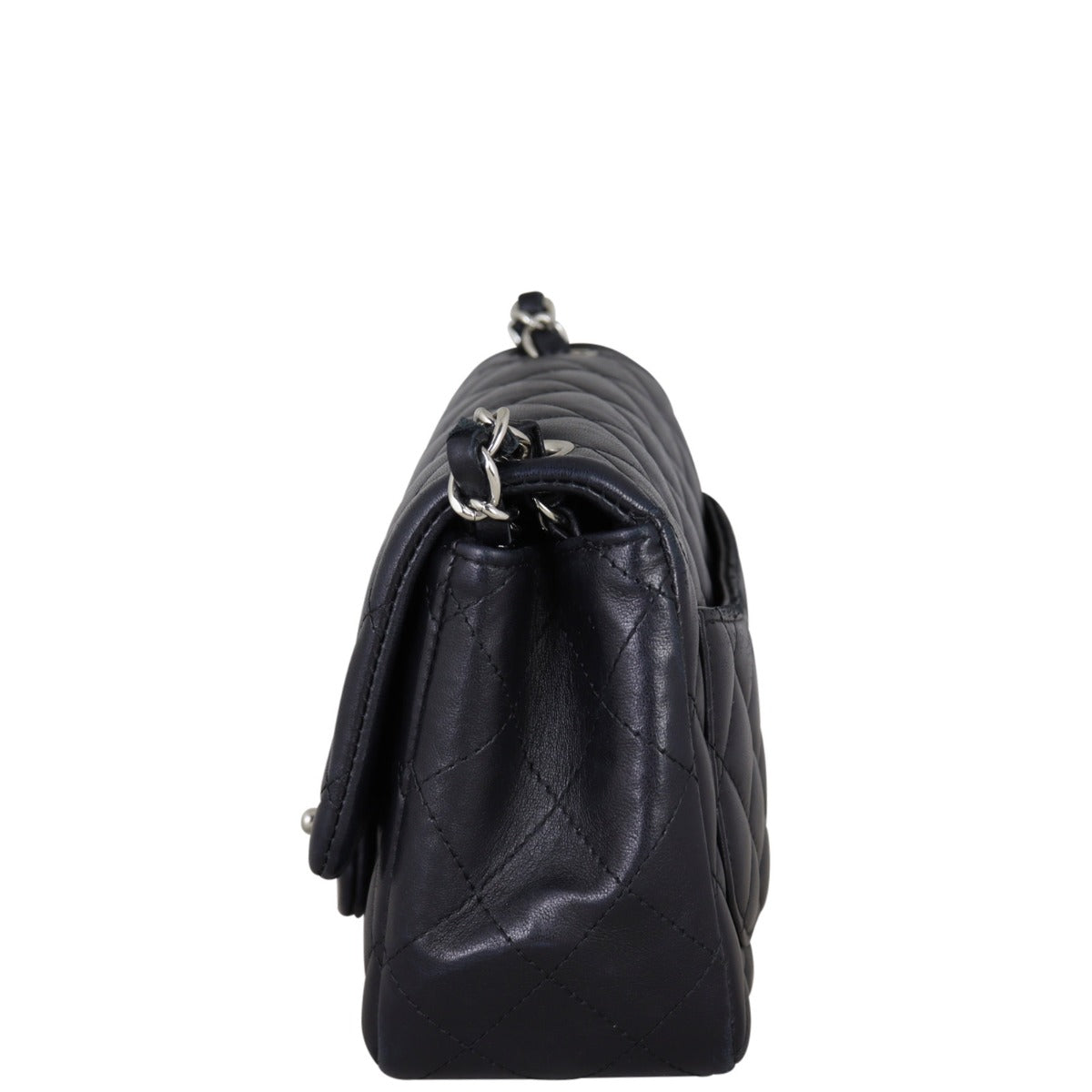 Chanel Classic Flap Mini Square | Black Lambskin