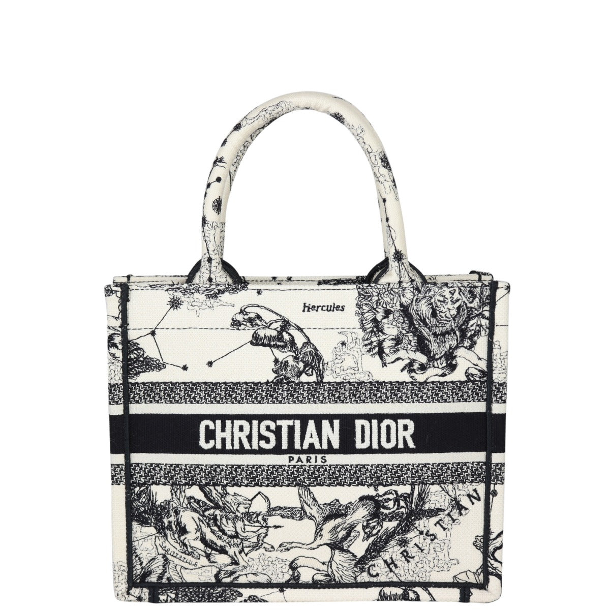 Dior Book Tote Small Toile de Jouy Zodiac