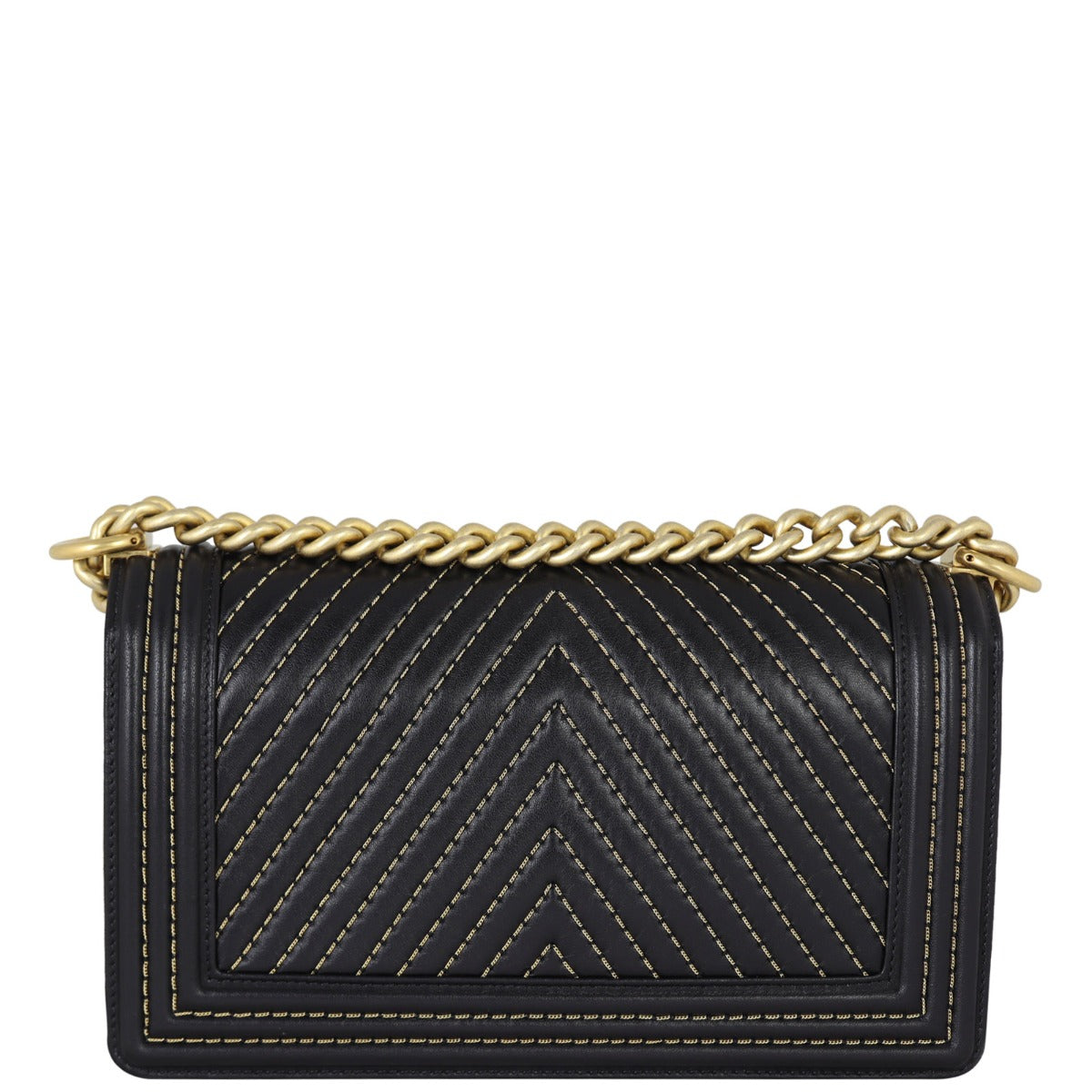 Chanel Boy Old Medium Chevron Chains