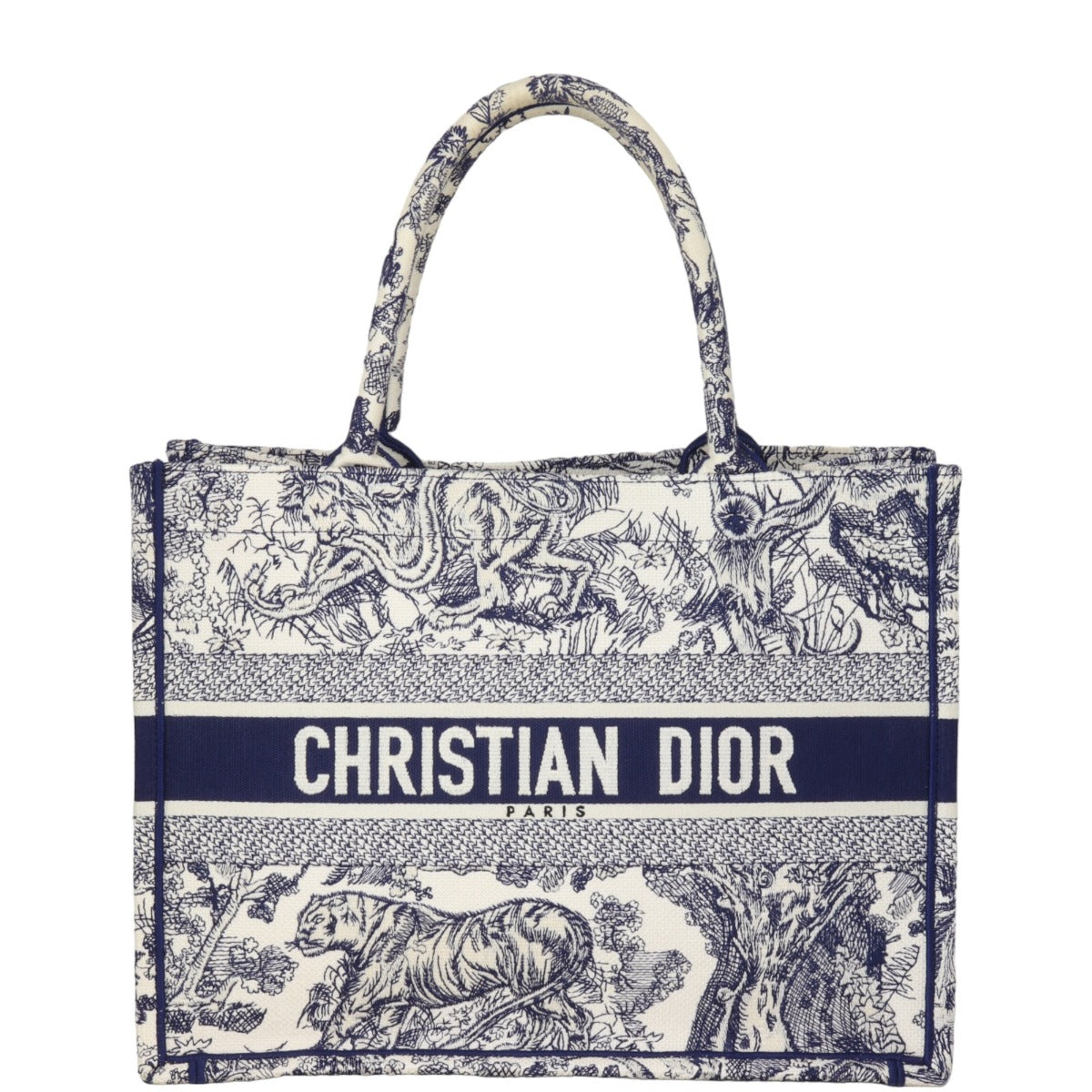 Dior Book Tote Medium Toile de Jouy Reverse