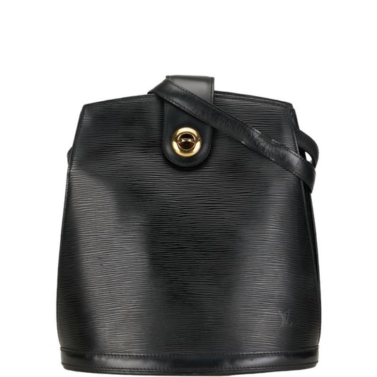 Louis Vuitton Epi Noir Leather Shoulder Bag