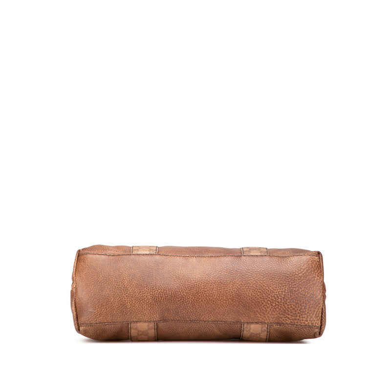 Gucci Guccissima Bamboo Leather Handbag