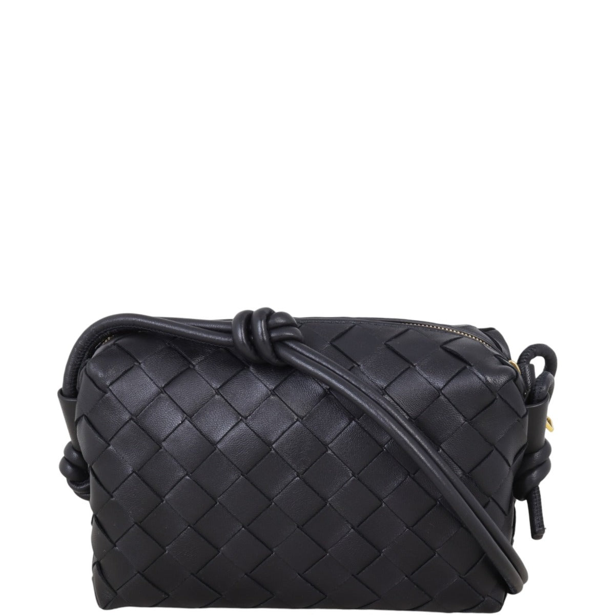 Bottega Veneta Intrecciato Loop Crossbody Mini