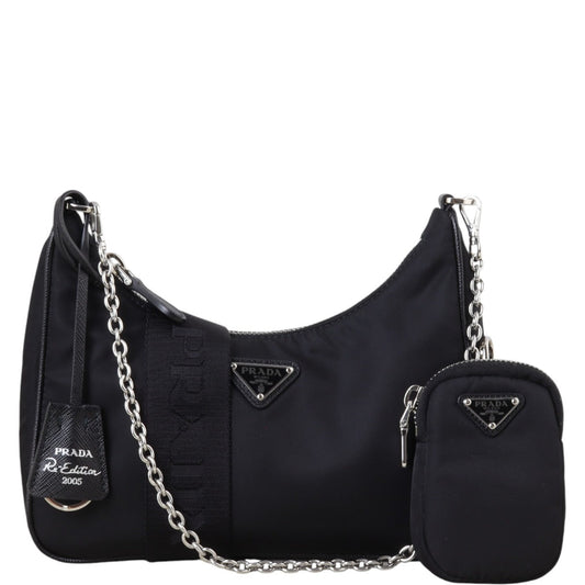 Prada Re-Edition 2005 Tessuto Shoulder Bag