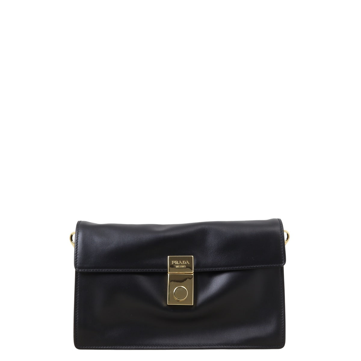 Prada Soft Sound Small Leather Shoulder Bag