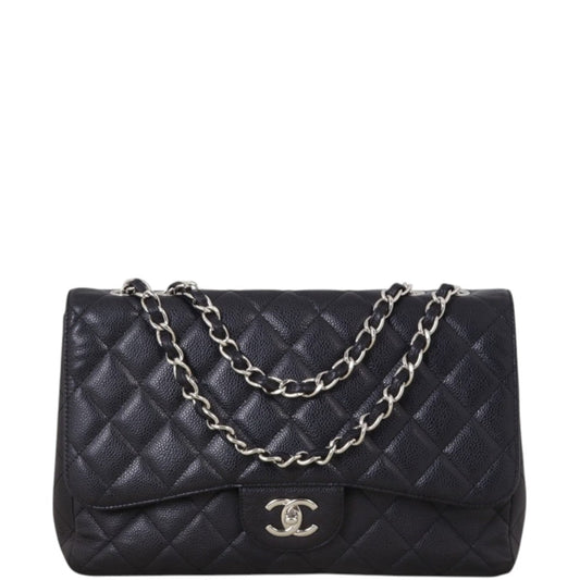 Chanel Classic Single Flap Jumbo Caviar