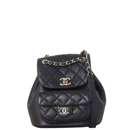 Chanel Duma Quilted Backpack Mini