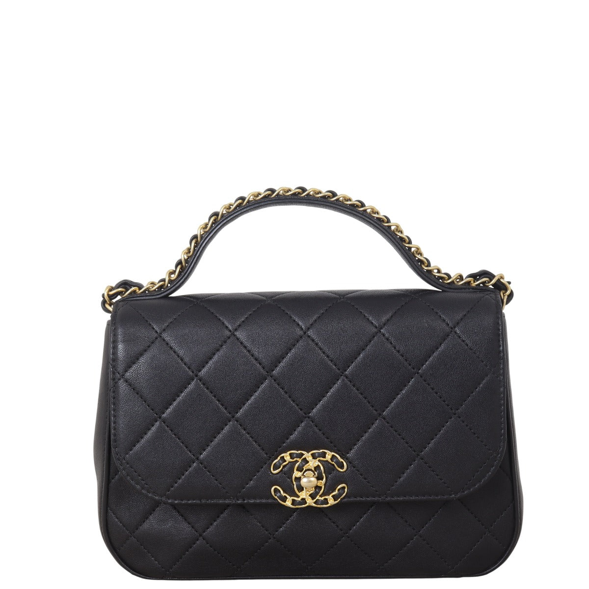 Chanel 19 Infinity Chain Top Handle Small