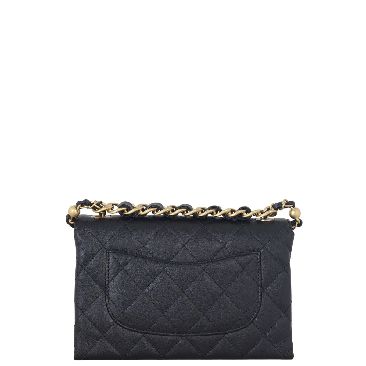 Chanel Chain Bar Top Handle Flap Bag