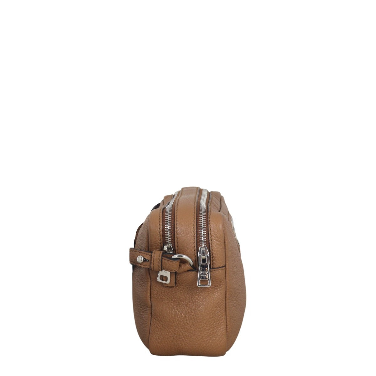 Prada Vitello Daino Double Zip Camera Bag