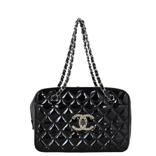 Chanel Brilliant Patent Camera Bag Large