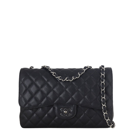Chanel Classic Single Flap Jumbo Caviar