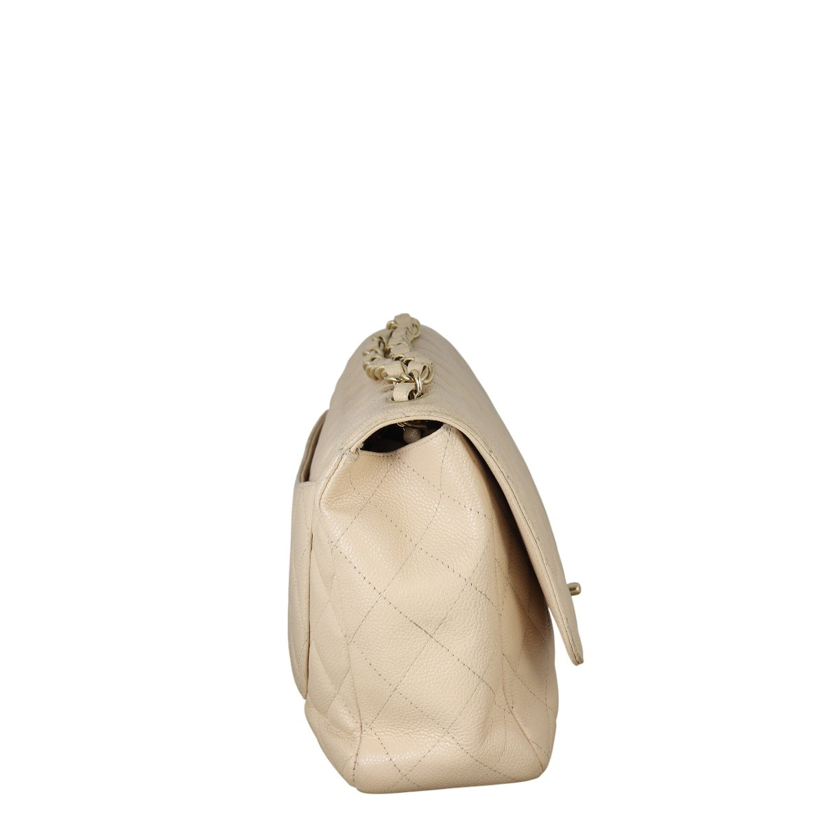 Chanel Classic Single Flap Jumbo Caviar