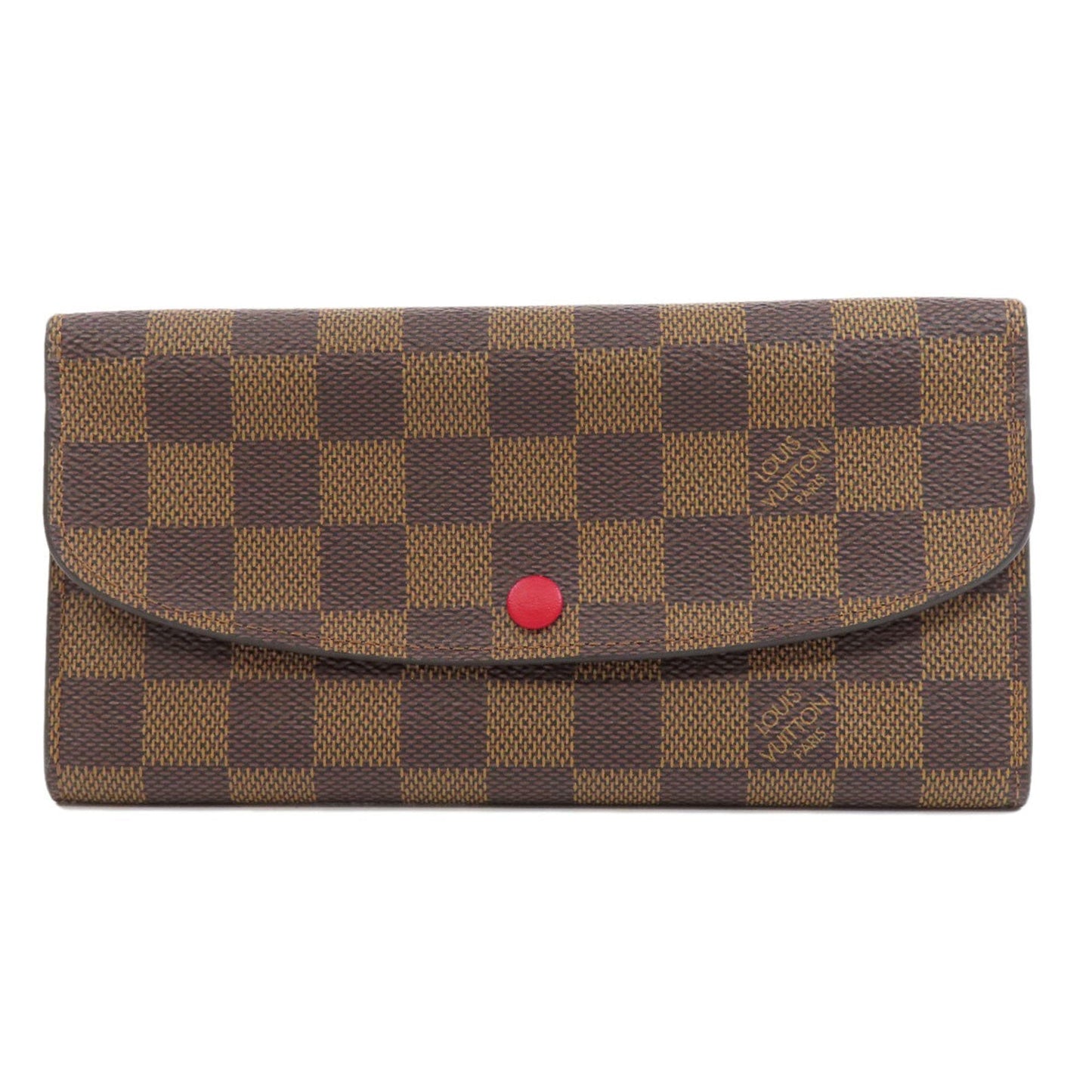 Louis Vuitton Monogram Rouge Monogram Canvas Long Wallet (Bi-Fold)