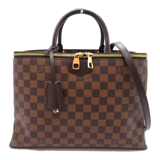 Louis Vuitton Coated Canvas Damier Canvas Pvc Shoulder Bag