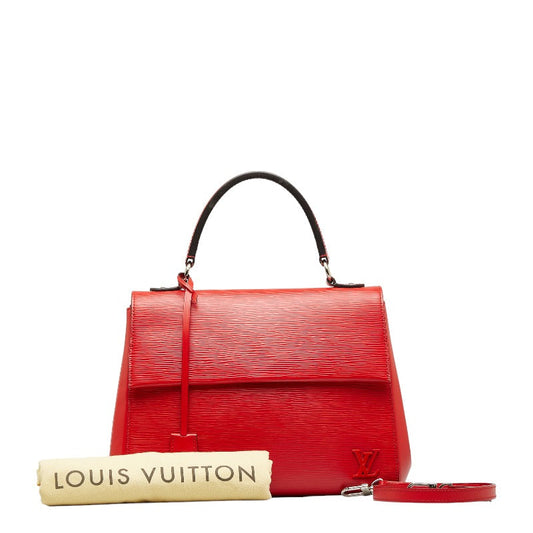 Louis Vuitton Epic Clooney MM Handbag 2WAY M41333 Red Leather Louis Vuitton
