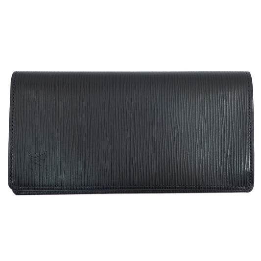 Louis Vuitton Double Fold Wallet Portefolio Braza Model M66542 Epileptic Silver/war Gold Dress Small s Preservation Bag Box