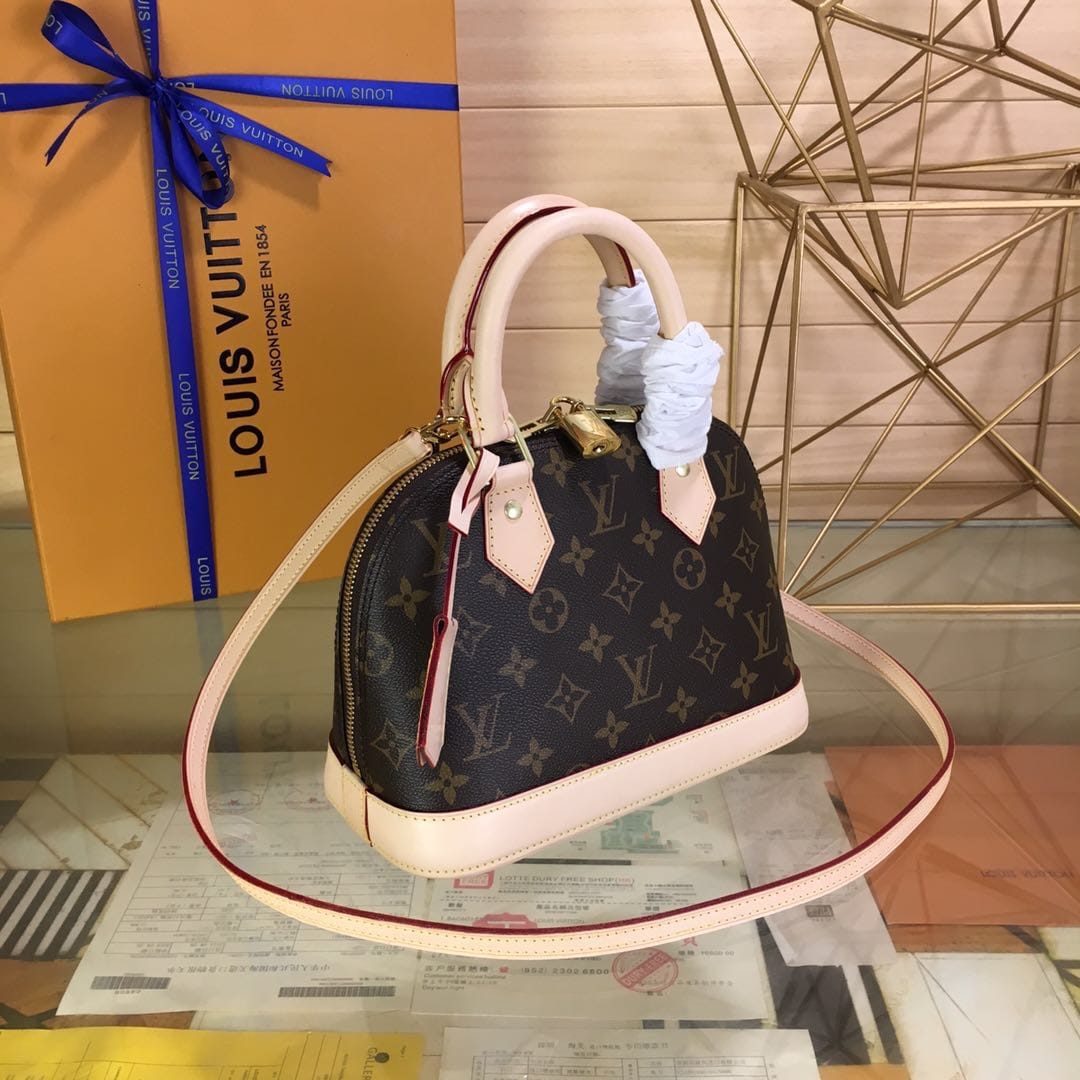 Louis Vuitton Alma BB Monogram (Lushentic Version) Crossbody