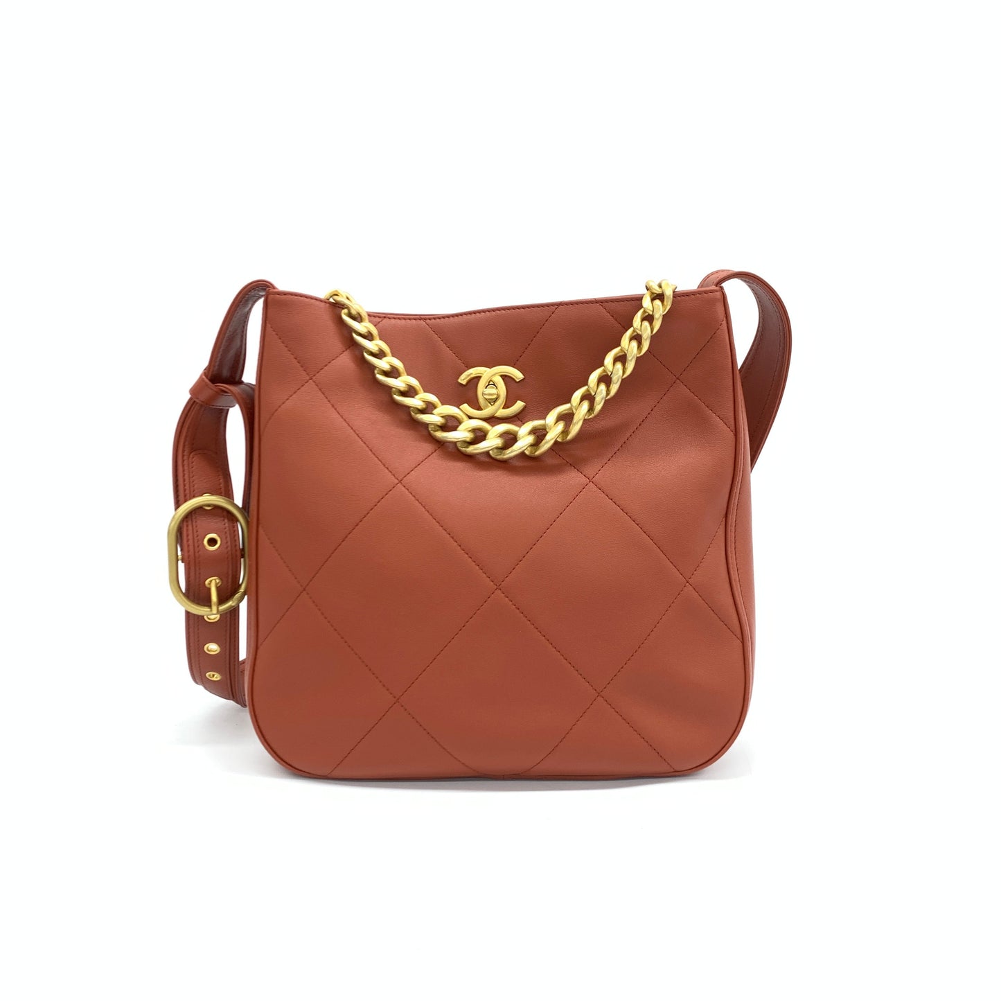 Chanel Easy Mood Calfskin Shoulder Bag