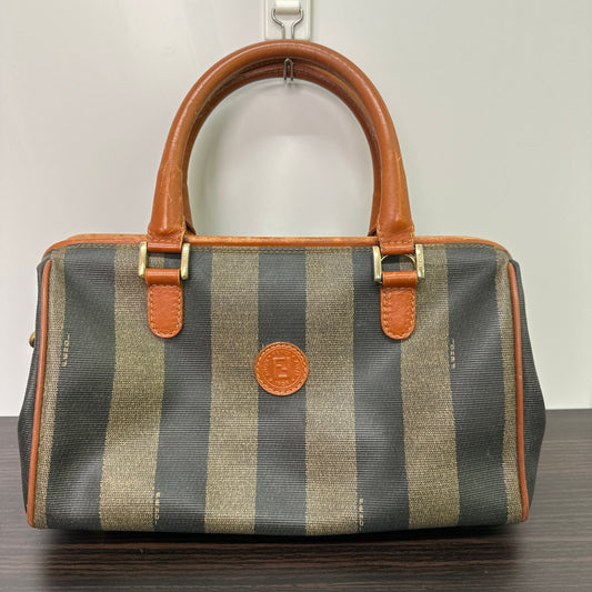 Fendi | Bags | Fendi Pequin Boston Bag Coated Canvas Medium LB118111