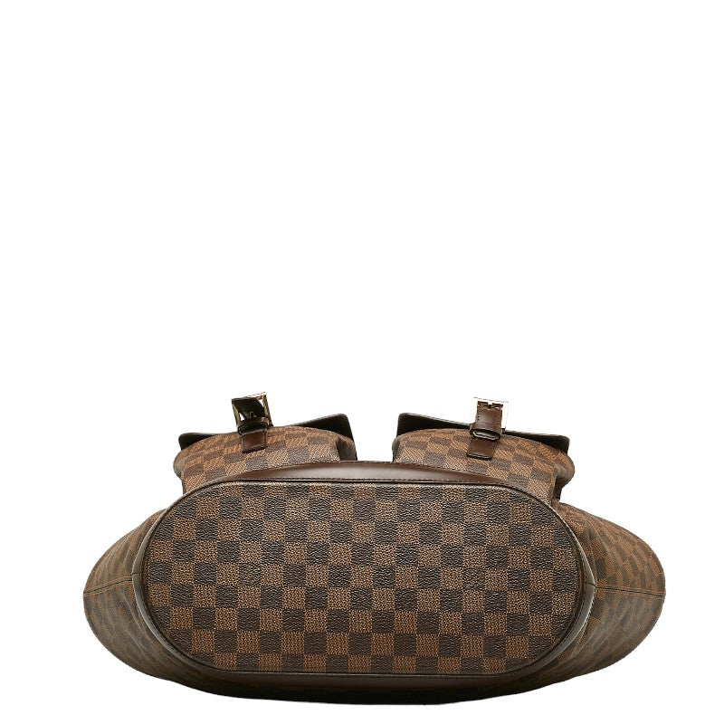 Louis Vuitton GM Handbag N51120 Brown PVC Leather Lady Louis Vuitton