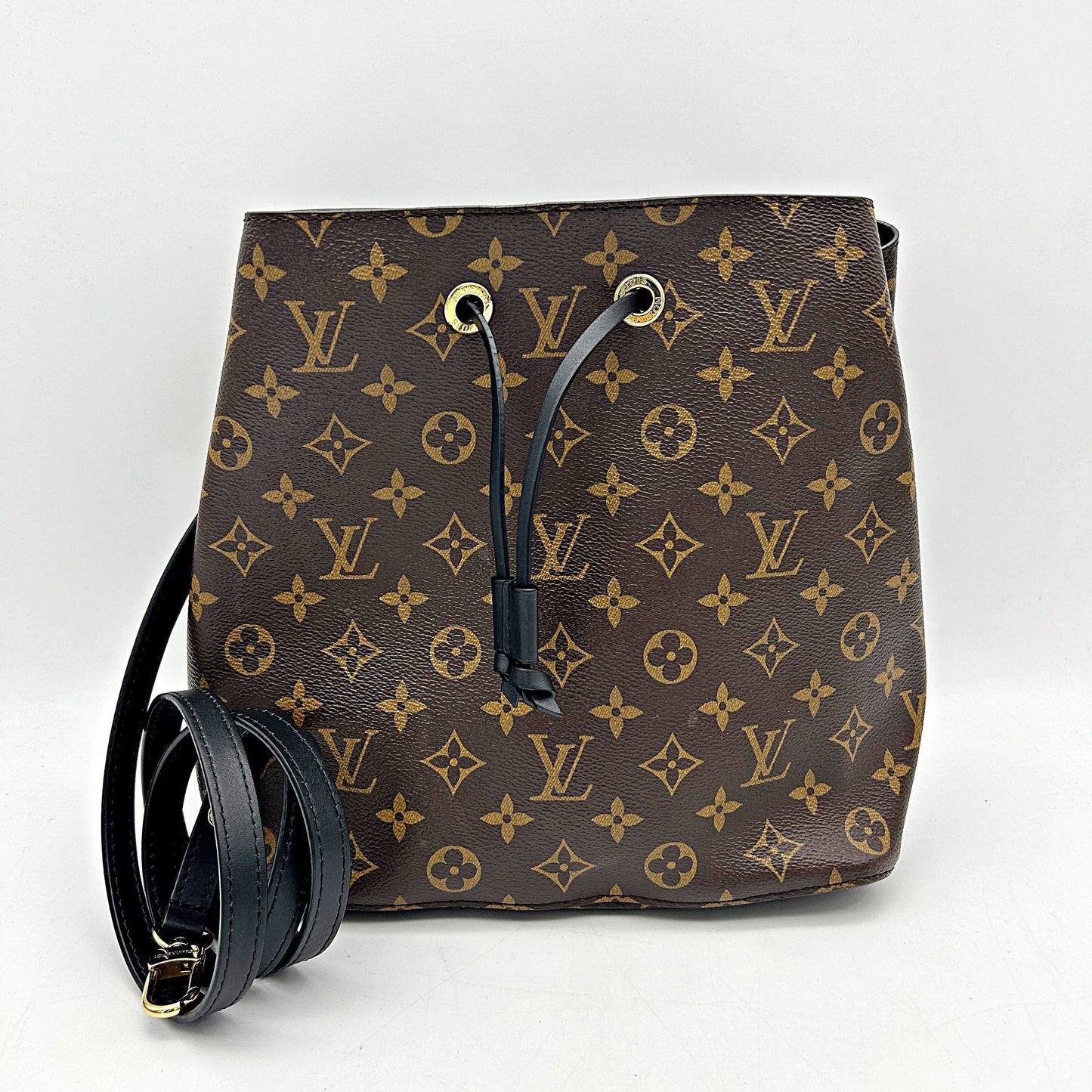 Louis Vuitton LV Monogram NÃ©onoÃ© - Brown Bucket Bags, Handbags LA28840