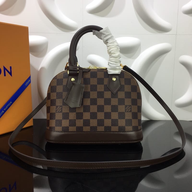 Louis Vuitton Alma BB Ebene (Lushentic Version) Crossbody