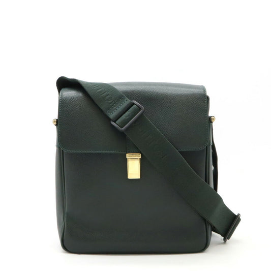 Louis Vuitton Episea Taiga Leather Shoulder Bag