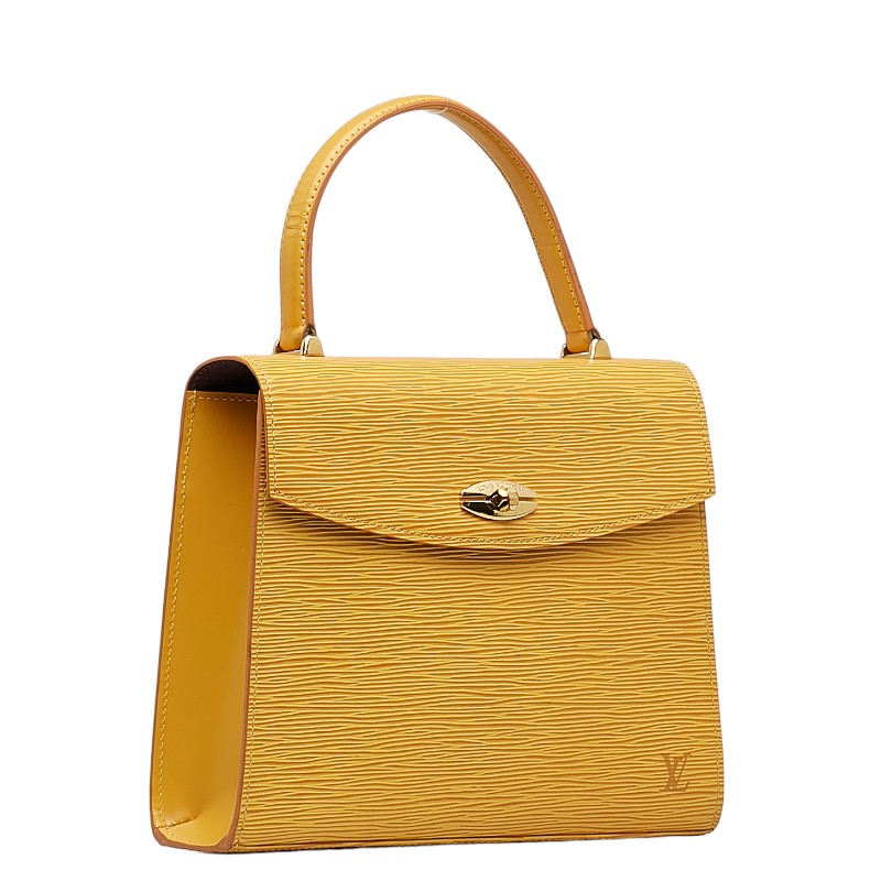 Louis Vuitton Epic Marseille Handbag M52379 Yellow Leather Louis Vuitton