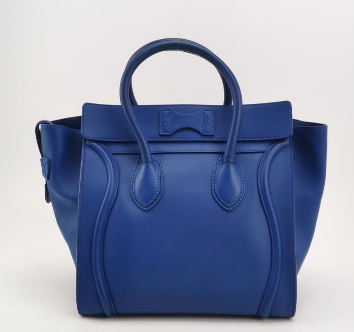 Luxury CELINE Luggage Bag mini 30cm blue 250211781058410