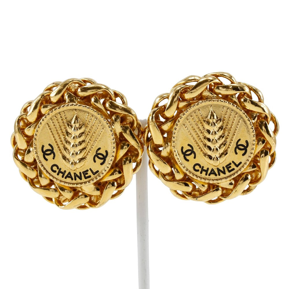 CHANEL CHANEL COCOMARK EARLING LOGO   G  French made in 1988 about 50.0g COCO MARK LADY COCOMARK LADY COCOMARK COCOMARK LANDY COCOMARK LANDY COCOMARK LANDY COCOMARK LANDY COCOMARK LANDY COCOMARK LANDY COCOMARK LANDY