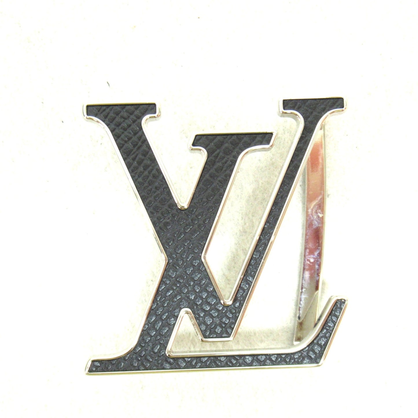 Louis vuitton Belt LV Belt PVC Canvas Leather Mens Black M0157