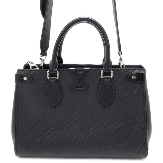 Louis Vuitton Epi Noir Epi Leather Handbag