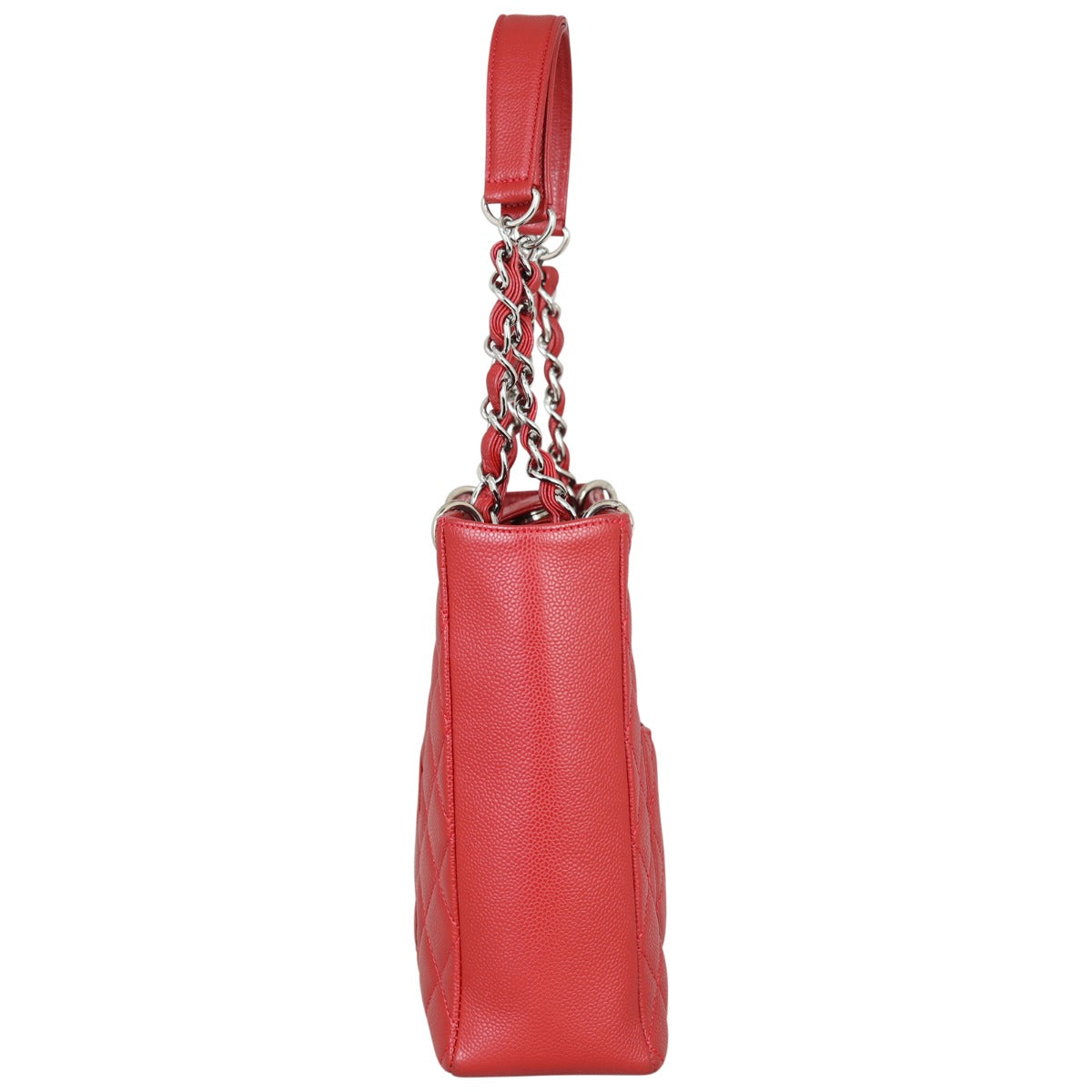 Chanel Petite Shopping Tote | Red