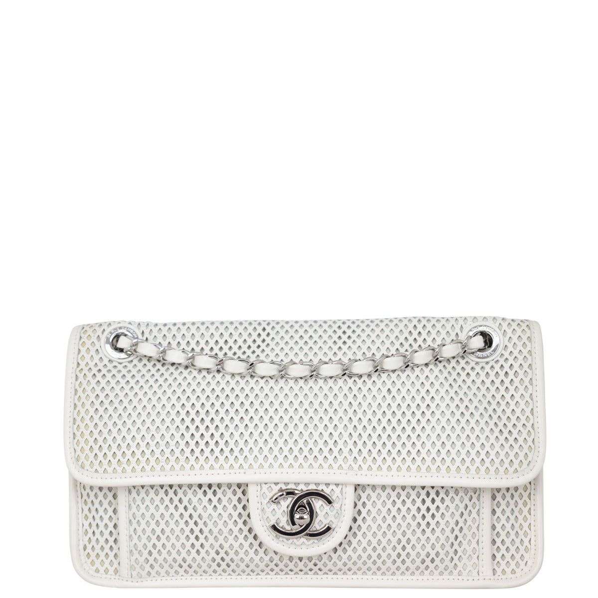 Chanel Up In The Air Perforated Flap Bag