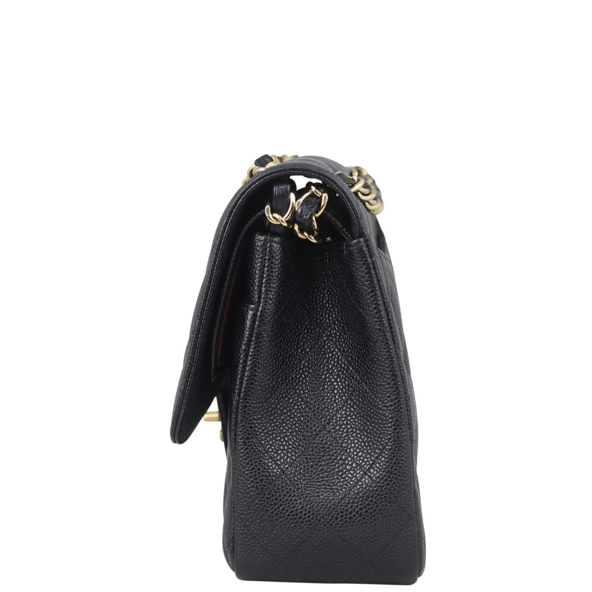 Chanel Classic Double Flap Jumbo | Black Caviar GHW