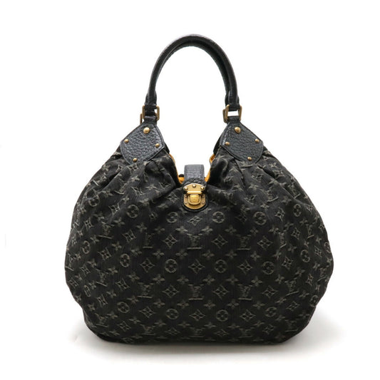 Louis Vuitton Noir Monogram blue Handbag Shoulder Bag