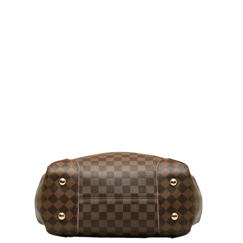 LOUIS VUITTON Kaisa Hobo in Damier Brown N41556
