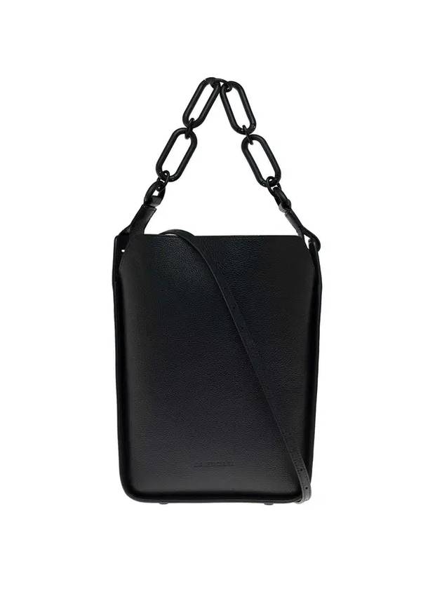 Luxury Balenciaga Trending 2026 Tool 2.0 South Chain Shoulder Bag Black