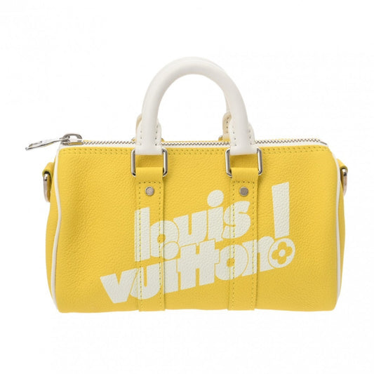 Louis Vuitton yellow Leather Shoulder Bag