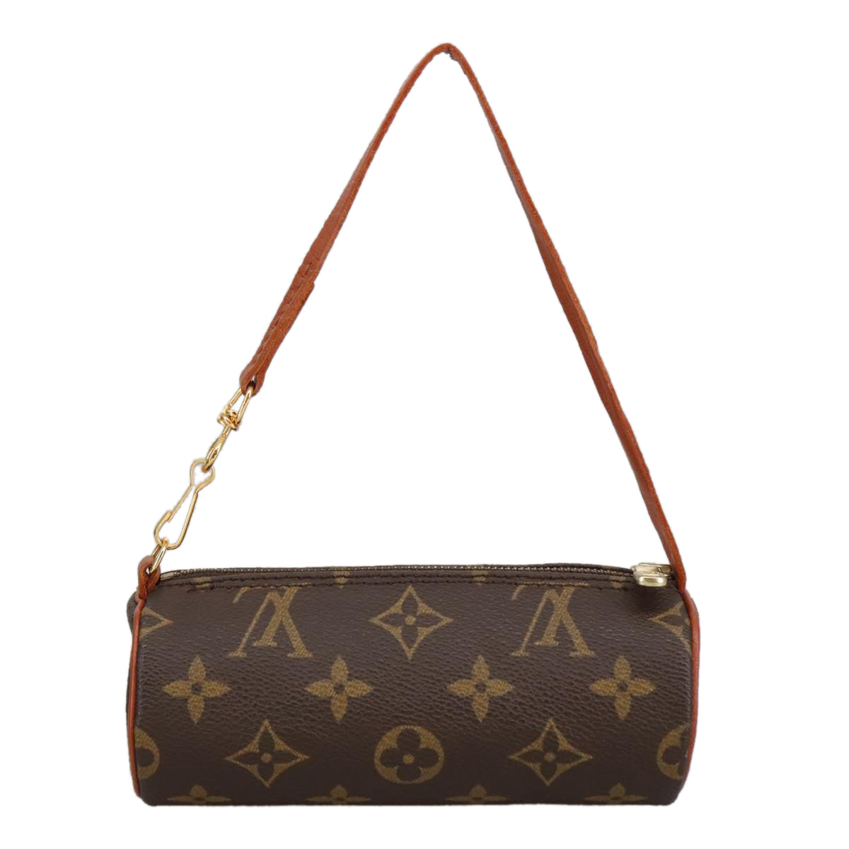 Louis Vuitton Papillon Canvas Clutch Bag