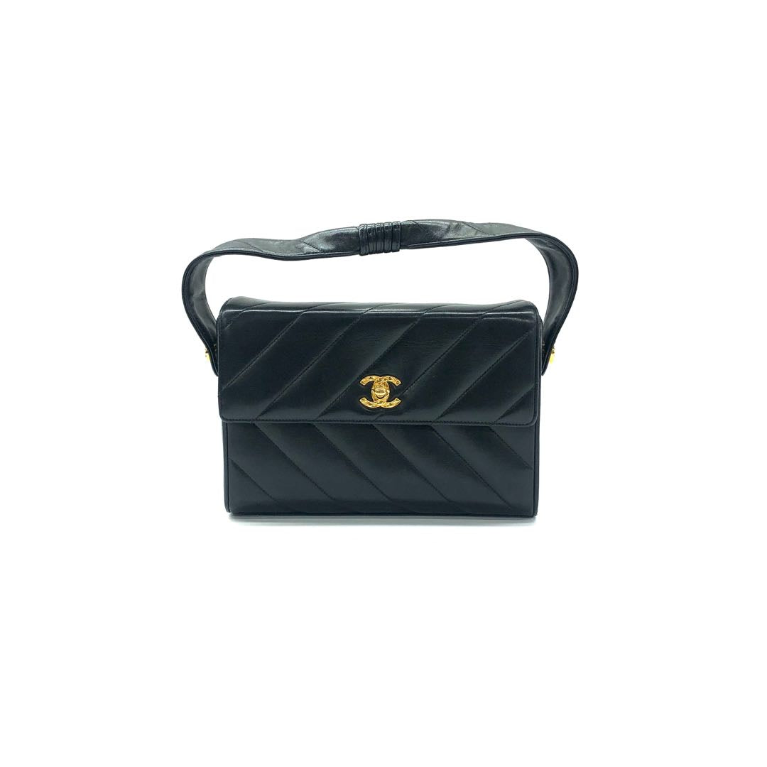 Chanel Kelly Lambskin Handbag