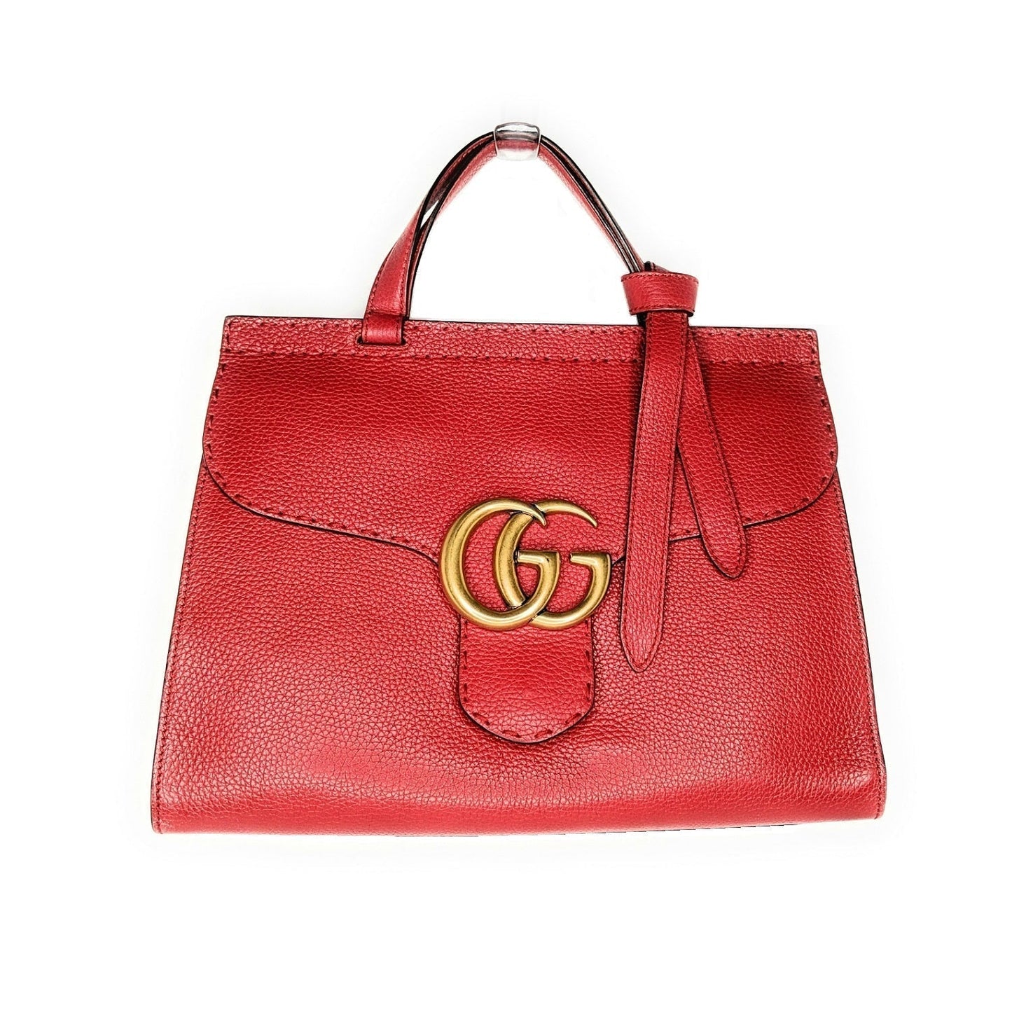 Gucci Leather Canvas Shoulder Bag