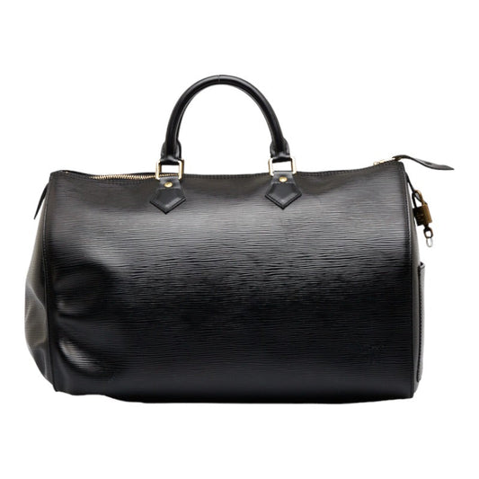 Louis Vuitton Epic Speed 35 Handbag Boston Bag M42992 Noir Black Leather Louis Vuitton
