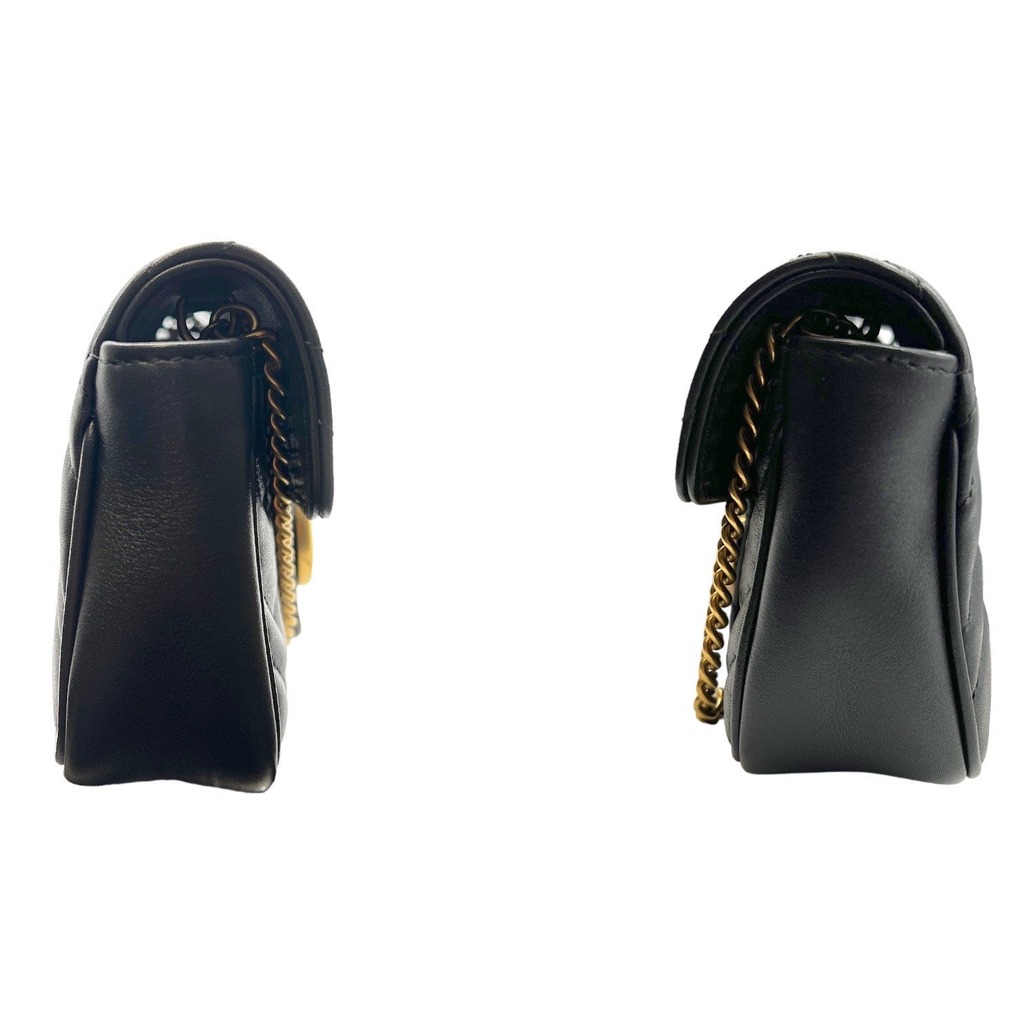Gucci Chain Leather Shoulder Bag