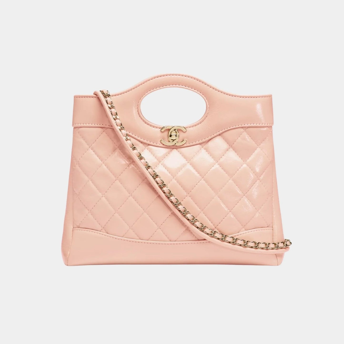 Chanel 31 Mini Shopping Bag Leather & Gold Tone Metal