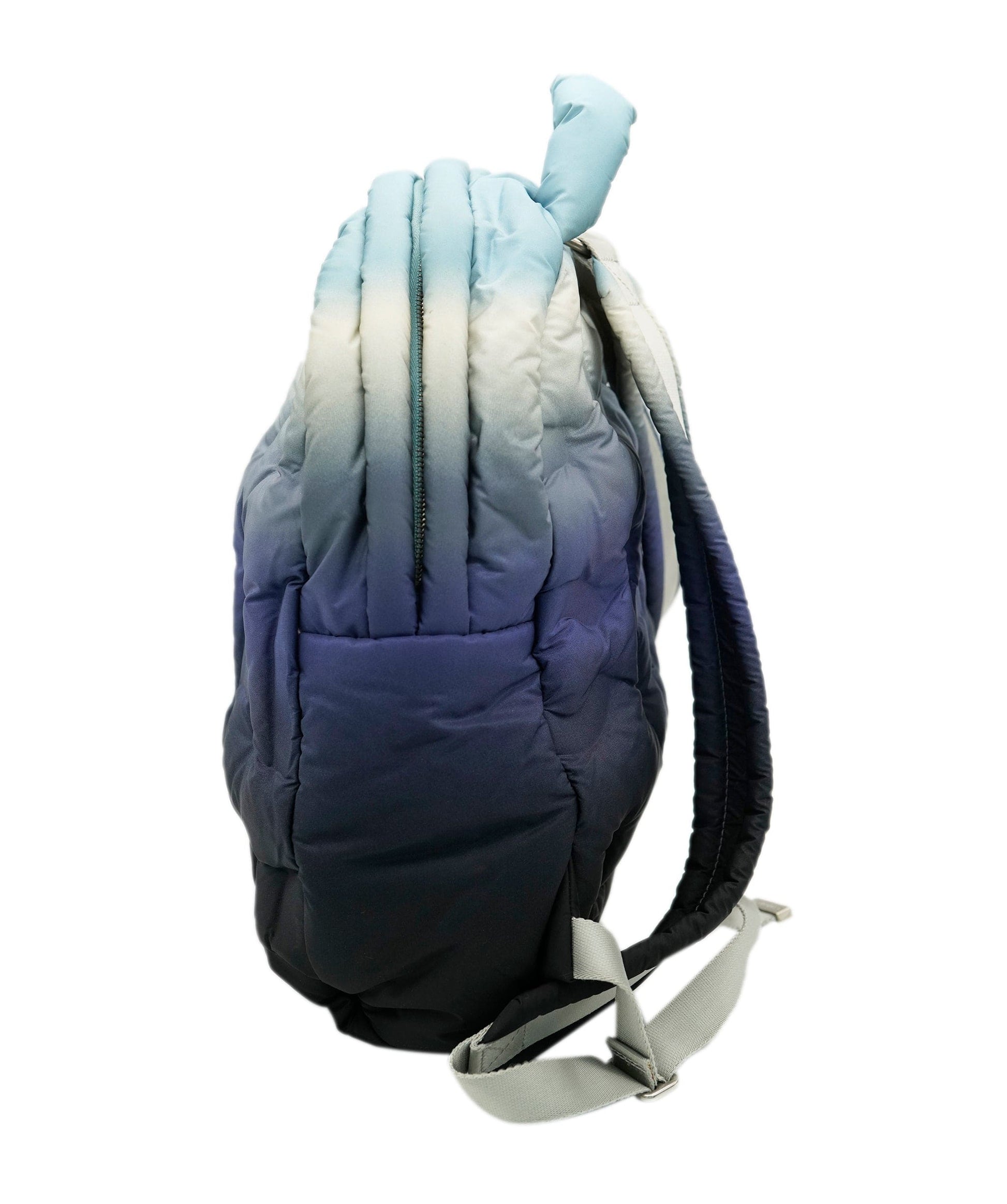 Chanel Blue Gradient Nylon Doudoune Padded Backpack ABC1031