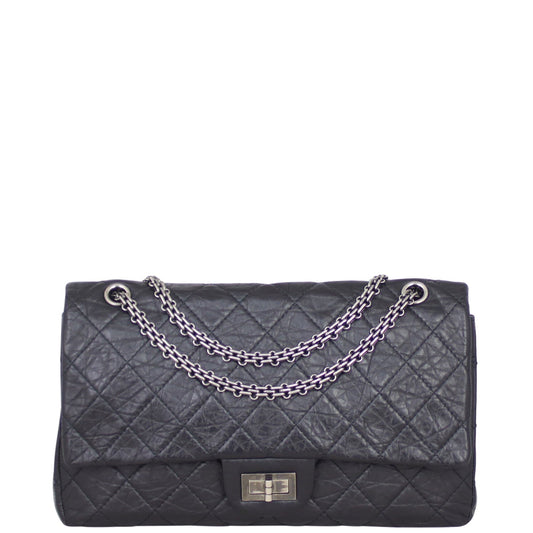Chanel 2.55 Reissue 227 Double Flap Bag | Black 14 Series
